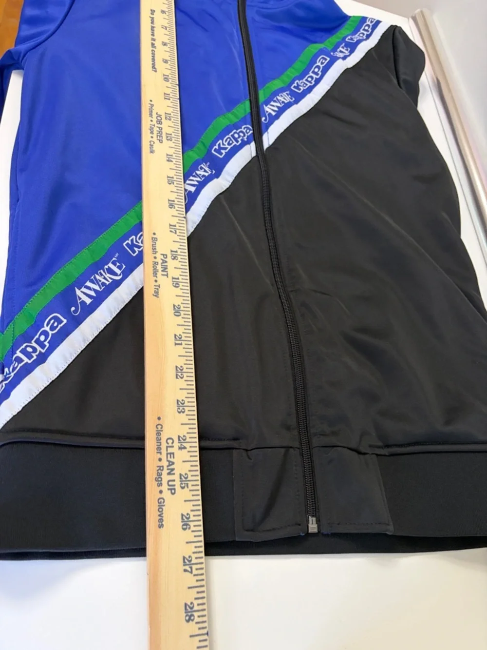 Kappa x Awake‎ NY Eldred Track Jacket Blue Black Size Medium